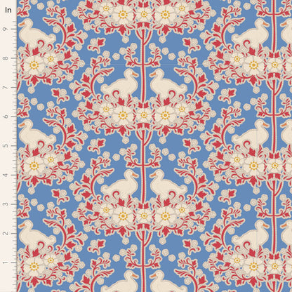 Tilda Stoffpaket "Jubilee" Blue  5 verschiedene Designs  2 Paketgrößen  100%Baumwolle