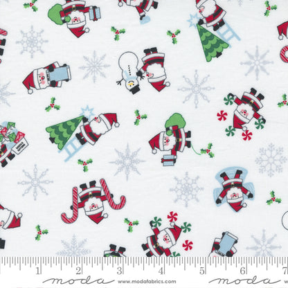 "Candy Cane Lane" von April Rosenthal  - Weihnachtsstoffe - 6 verschiedene Designs - 100%Baumwolle