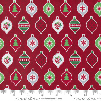 "Candy Cane Lane" von April Rosenthal  - Weihnachtsstoffe - 6 verschiedene Designs - 100%Baumwolle