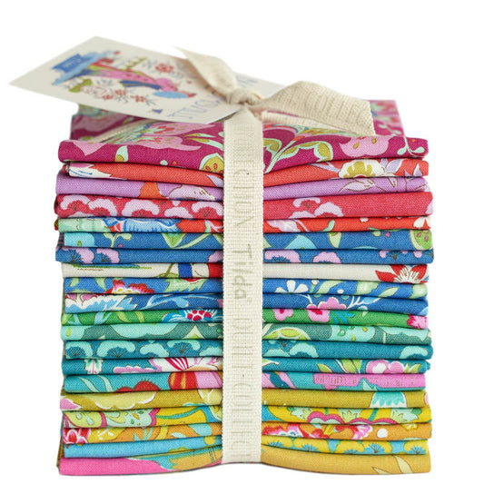 Tilda Stoffpaket "Bloomsville" Fat Eight Paket - 20 Design - 100%Baumwolle