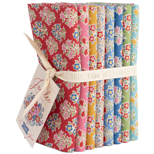 Tilda Stoffpaket "Jubilee" BLENDER - 8 verschiedene Designs - 100%Baumwolle